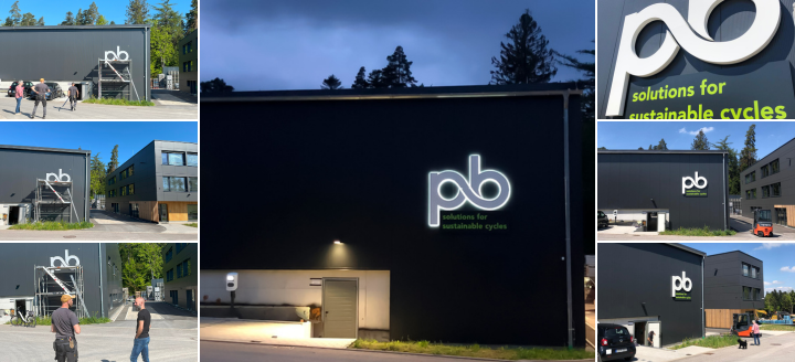 PB Logo Neubau Firmenzentrale